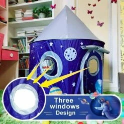 For Toddler Kids - Ideal Gifts For Indoor And OutdoorInteresting Foldable Space/Dinosaur Play Tent2 -Fatboy Sales Store 95656690 5