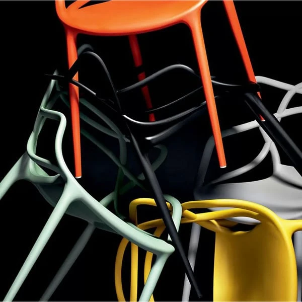 Kartell Masters Chair, Grey 6 Kartell Masters Chair, Grey - Image 4