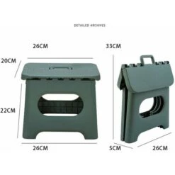 Train Maza Klapphocker Tragbarer Kindergartenstuhl Aus Kunststoff Für Erwachsene Kleine Bank Für Schulspiele (klein, Rot) -Fatboy Sales Store 97690214 3