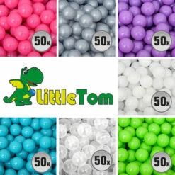 350 Ball Pool Balls - 5,5cm Baby Ball Pit Balls - Kids Play Balls For Ball Pit -Fatboy Sales Store 99044082 3