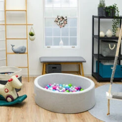 350 Ball Pool Balls - 5,5cm Baby Ball Pit Balls - Kids Play Balls For Ball Pit -Fatboy Sales Store 99044082 5