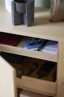 FDB Møbler A232 Sideboard, Lacquered Oak -Fatboy Sales Store A2325 high