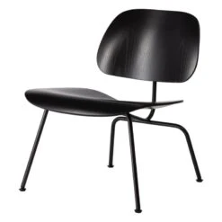 Vitra Plywood Group LCM Lounge Chair, Black - Black