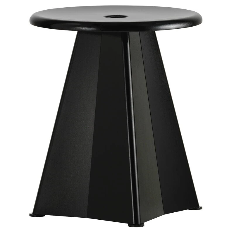 Vitra Tabouret Métallique Stool, Deep Black 3 Vitra Tabouret Métallique Stool, Deep Black