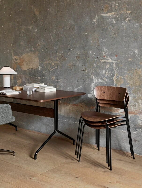 &Tradition Pavilion AV1 Chair, Walnut - Image 5