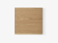 &Tradition Alima NDS1 Trolley, Matt Black - Lacquered Oak -Fatboy Sales Store Alima NDS1 Oak Tray Top