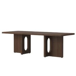 MENU Androgyne Lounge Table, Dark Oak