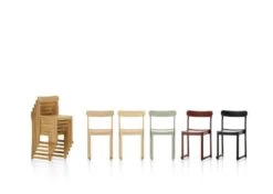 Artek Atelier Chair, Lacquered Oak -Fatboy Sales Store Artek TAF stacked FS