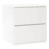 Lundia Fuuga Nightstand With Two Drawers, White -Fatboy Sales Store B691 2 Lundia