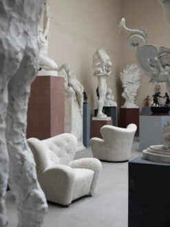 By Lassen The Tired Man Armchair, Moonlight Sheepskin -Fatboy Sales Store By Lassen0048