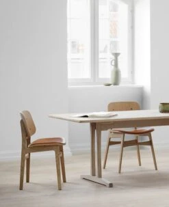 Fredericia C18 Table, 220 X 90 Cm, Soaped Oak -Fatboy Sales Store C18 2018 10 09 DesignDeals14570 1