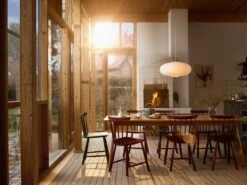 FDB Møbler C35C Dining Table, 220 X 95 Cm, Lacquered Oak -Fatboy Sales Store C35 J46 high