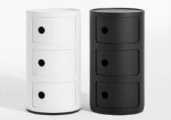 Kartell Componibili Recycled Storage Unit, 3 Modules, Matt White 9 Kartell Componibili Recycled Storage Unit, 3 Modules, Matt White -Fatboy Sales Store Componibili Mat