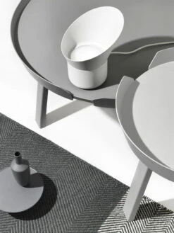 Muuto Around Coffee Table, Small, Grey -Fatboy Sales Store Concept image Around Up Balance Vajo