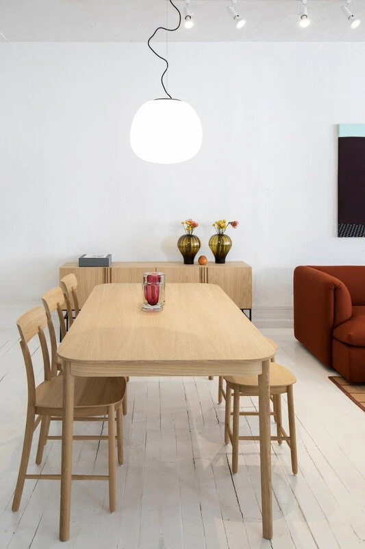 Fogia Figurine Dining Table, Lacquered Oak 7 Fogia Figurine Dining Table, Lacquered Oak - Image 5