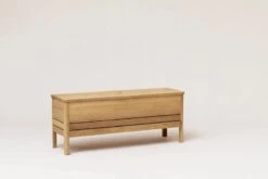 Form & Refine A Line Storage Bench, 111 Cm, Oak -Fatboy Sales Store F R A line storage bench oak perspective