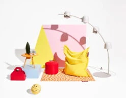 Fatboy Original Stonewashed Bean Bag, Lemon Curd -Fatboy Sales Store FATBOY stilleven original masterpiece 03 role