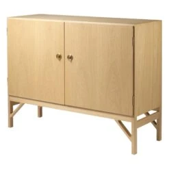 FDB Møbler A232 Sideboard, Lacquered Oak -Fatboy Sales Store FDB Mobler A232 Sideboard Oak Black 2