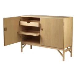 FDB Møbler A232 Sideboard, Lacquered Oak -Fatboy Sales Store FDB Mobler A232 Sideboard Oak Black 4