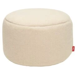 Fatboy Point Sherpa Pouf, Large, Ecru