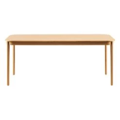 Fogia Figurine Dining Table, Lacquered Oak