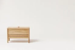 Form & Refine A Line Storage Bench, 68 Cm, Oak -Fatboy Sales Store FR A Line Storage bench 68 oak front