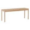 Form & Refine Lightweight Bench, White Oiled Oak