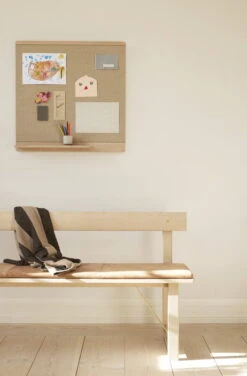 Form & Refine Position Bench 155, White Oiled Oak -Fatboy Sales Store Form and Refine Living Position Bench Rim Pinboard