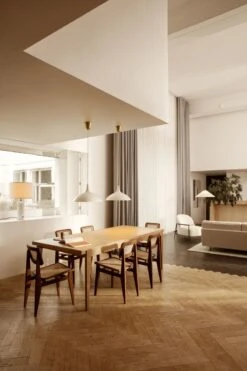 GUBI C-Chair, Cane - Oiled Walnut -Fatboy Sales Store GravityTableLamp C ChairDiningChair S Table extendable 1965Pendant SejourLounge Chair On