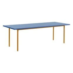 HAY Two-Colour Table, 240 X 90 Cm, Ochre - Blue