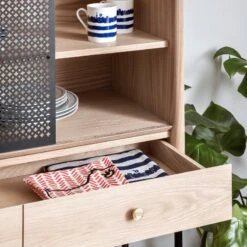 Hartô Gabin Cabinet, Oak - Slate Grey -Fatboy Sales Store HARTO FEV2018 8731 HD