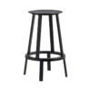 HAY Revolver Bar Stool, 65 Cm, Black -Fatboy Sales Store HAY WHREV 65 BK 4000111009000 Revolver Bar Stool H65 Low black kb