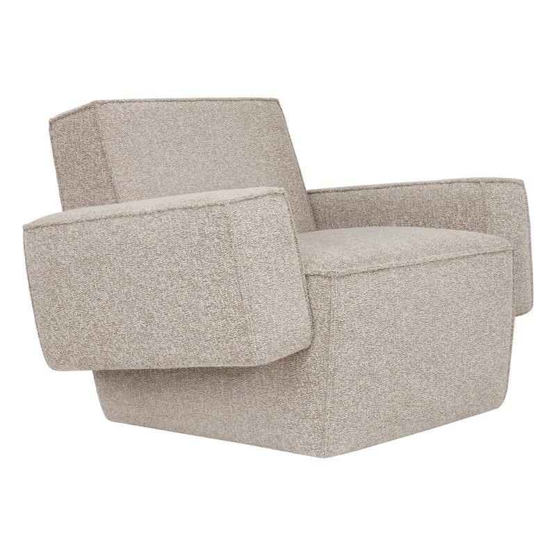 Hem Hunk Lounge Chair With Armrests, Tiree Swan 3 Hem Hunk Lounge Chair With Armrests, Tiree Swan