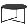 Interface Pilleri Coffee Table, 60 Cm, Black - Black Oak -Fatboy Sales Store Interface Pilleri 60cm mustatammi ee