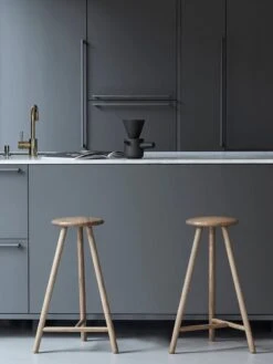 Nikari Perch Bar Stool 63 Cm, Oak -Fatboy Sales Store Jakkarat1 Pysty Tammi muokattu