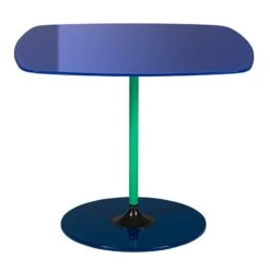 Kartell Thierry Side Table, 50 X 50 Cm, Blue