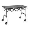Kartell Battista Folding Serving Trolley/side Table, Black