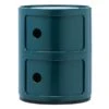 Kartell Componibili Storage Unit, 2 Modules, Blue -Fatboy Sales Store Kartell Componibili storage unit 2 modules blue 1