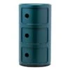 Kartell Componibili Storage Unit, 3 Modules, Blue -Fatboy Sales Store Kartell Componibili storage unit 3 modules blue 1