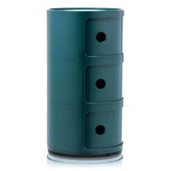 Kartell Componibili Storage Unit, 3 Modules, Blue -Fatboy Sales Store Kartell Componibili storage unit 3 modules blue 3