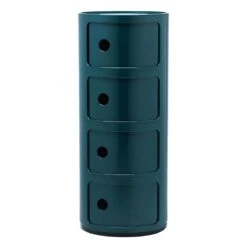Kartell Componibili Storage Unit, 4 Modules, Blue