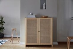 Lundia Classic Cabinet W/ Rattan Doors, 104 X 109 Cm, Natural -Fatboy Sales Store Kopio tiedostosta 2020 11 09 Lundia48078
