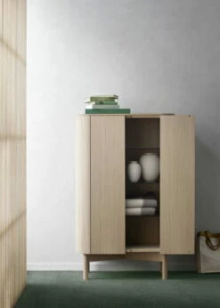 Northern Loud Cabinet,tall, Light Oak -Fatboy Sales Store Loud tall cabinet light oak front open door Northern ph Chris Tonnesen Low res 1000x1400 1