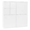 Lundia Fuuga Cabinet With Doors, 128 X 132 Cm, White -Fatboy Sales Store Lundia B714 1 ta