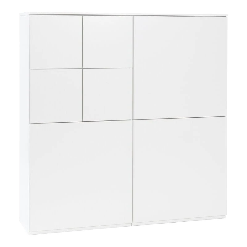 Lundia Fuuga Cabinet With Doors, 128 X 132 Cm, White 3 Lundia Fuuga Cabinet With Doors, 128 X 132 Cm, White
