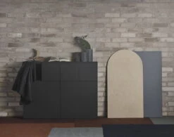 Lundia Fuuga Cabinet, 100 X 128 Cm, Black -Fatboy Sales Store Lundia Musta Fuuga 002 loc 02