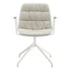 Viccarbe Maarten Armchair, Pyramid Swivel Base, White- Gaudi 05- Matt Oak 1 Viccarbe Maarten Armchair, Pyramid Swivel Base, White- Gaudi 05- Matt Oak -Fatboy Sales Store MAAPI 2 Gaudi05 VICCARBE MAARTEN chair Victor Carrasco