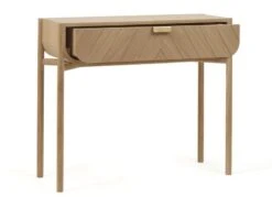 Hartô Marius Console Table, Oak -Fatboy Sales Store MARIUS CONSOLE 3quarterview open HD