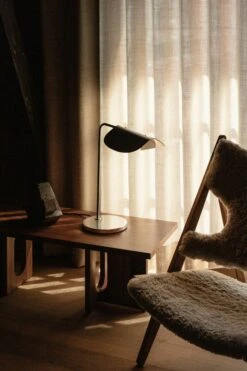 MENU Androgyne Lounge Table, Dark Oak -Fatboy Sales Store MENU Wing Table Lamp Androgyne Lounge Table Knitting Lounge Chair