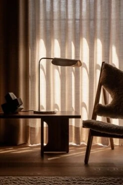 MENU Androgyne Lounge Table, Dark Oak -Fatboy Sales Store MENU Wing Table Lamp Androgyne Lounge Table Knitting Lounge Chair 3